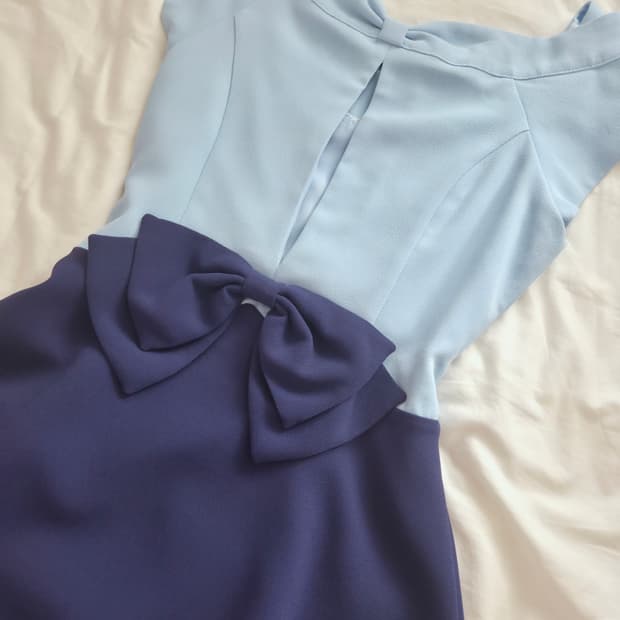 Honey Bunch Mini Blue Onepiece