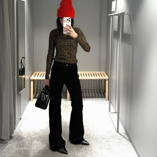 Arket 아르켓 lupine 코듀로이 플레어 팬츠