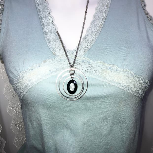 daily black necklace
