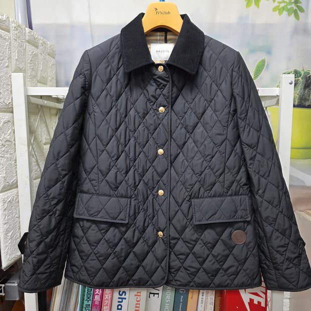 헤지스 여성퀼팅점퍼 55 간절기 봄가을 경량 누빔자켓 AD49