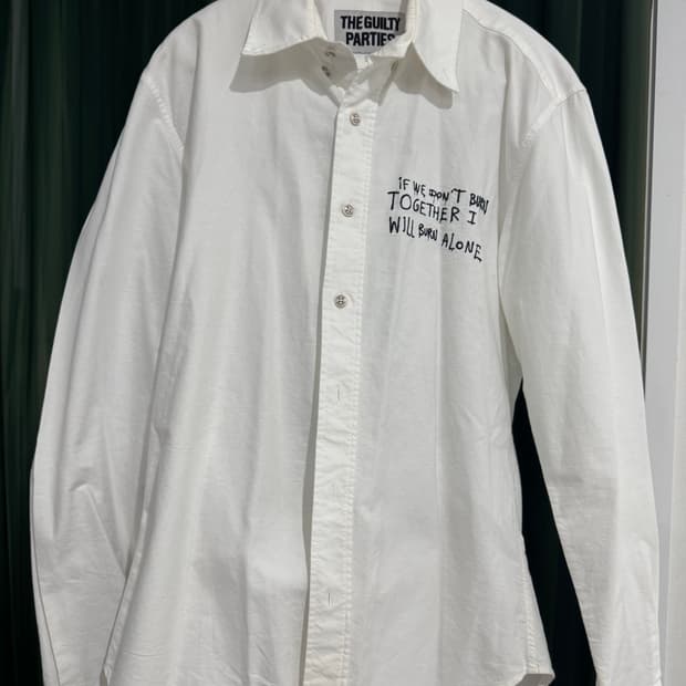 와코마리아 타이거 자수 셔츠 L