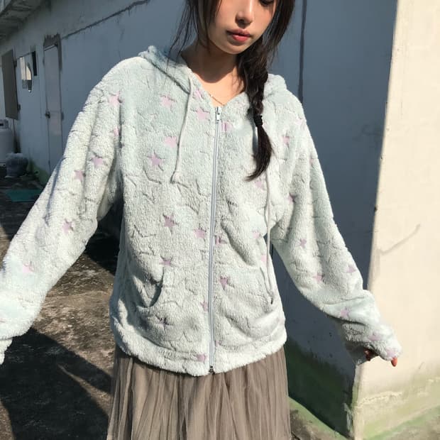 민트스타 플리스 후디