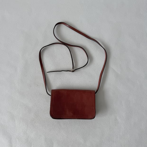 MADE IN ITALY 레더 미니 크로스백