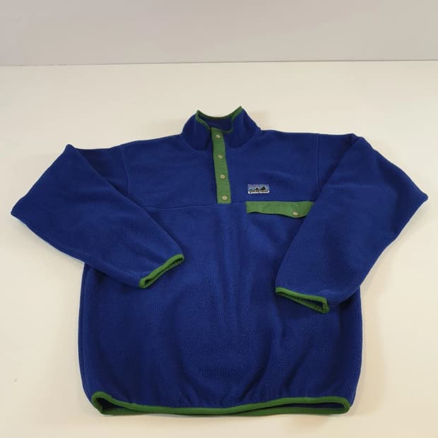 00s 파타고니아 신칠라 스냅-T 블루/그린 멕시코