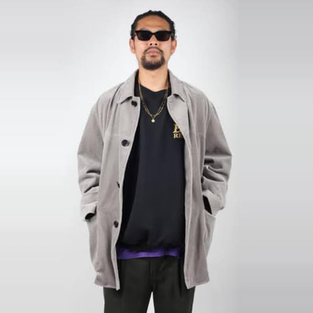 와코마리아 21fw 코듀로이 카코트