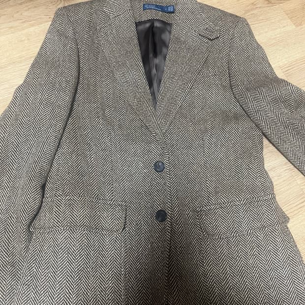 폴로 랄프로렌 여성 헤링본 자켓