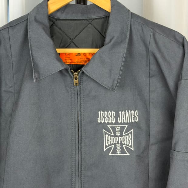 국내유일매물]90‘s 웨스트코스트챠퍼스 워크자켓 레드캡 XL