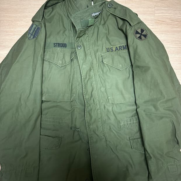 미군 오리지널 60s M65 필드자켓 M/R(미디엄 레귤러)