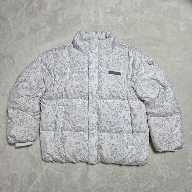 (105)다이나핏 다운 패딩 점퍼 