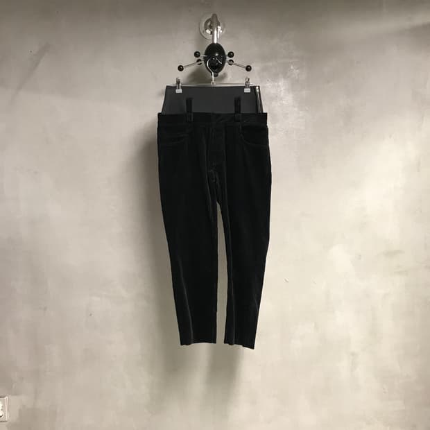 하이더아커만 코듀로이 팬츠 블랙 38(W)