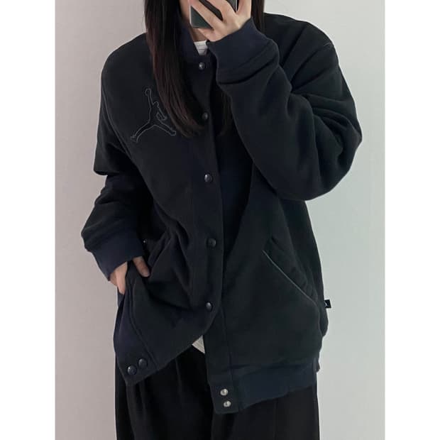 조던 후리스 야구자켓