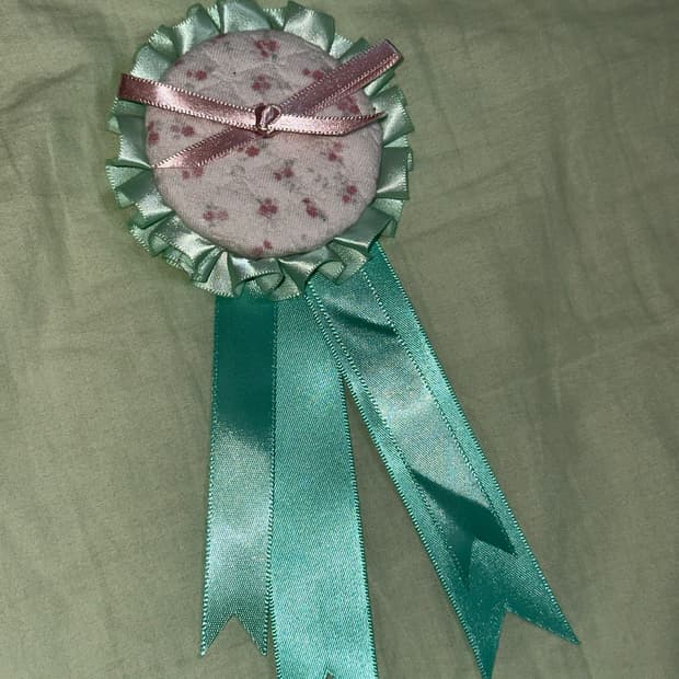 패브릭 로제트뱃지