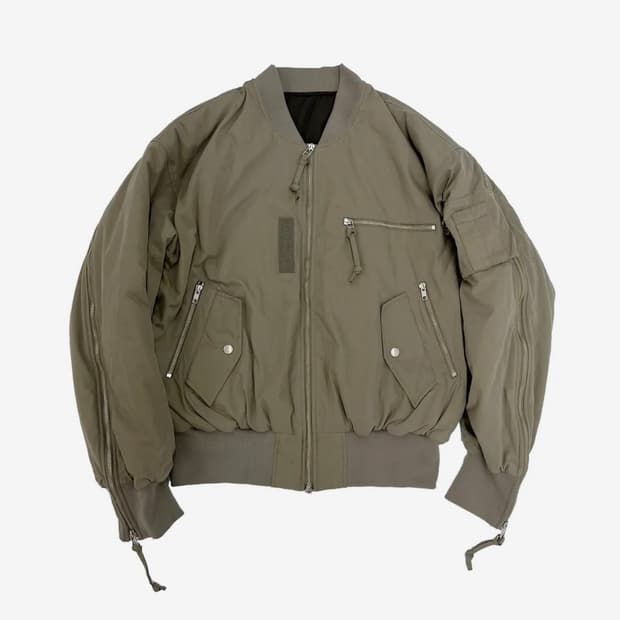 그레일즈 멀티지퍼 봄버 자켓 1사이즈