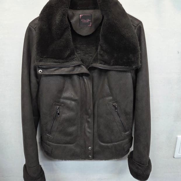 시티 지 city gee 안감퍼 무스탕 자켓 77