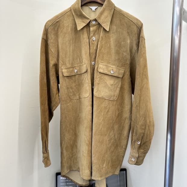 90’s Q for C leather shirts