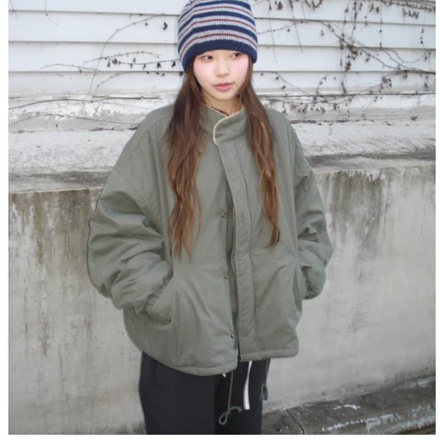 아워캐비넷 dumble warm safari 자켓