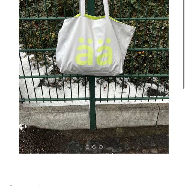 구해요) aa souvenircentre revisivle bag