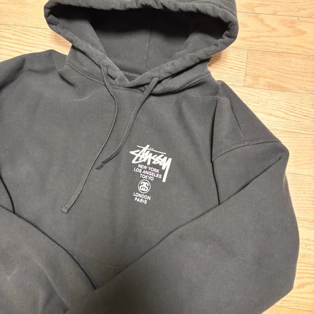 스투시 월드투어 후드티