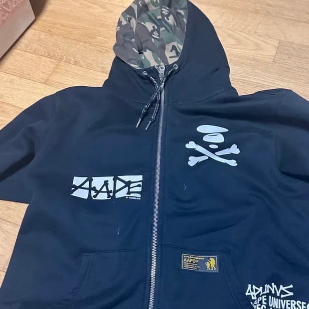 에이프 후드집업 판매