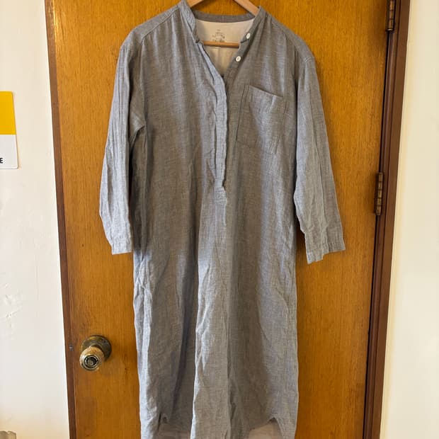 무인양품 파자마원피스