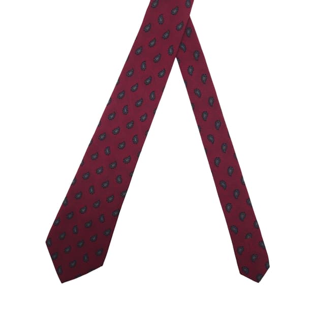 YSL 입생로랑 실크 울 넥타이 [BCF10803_0054-03]