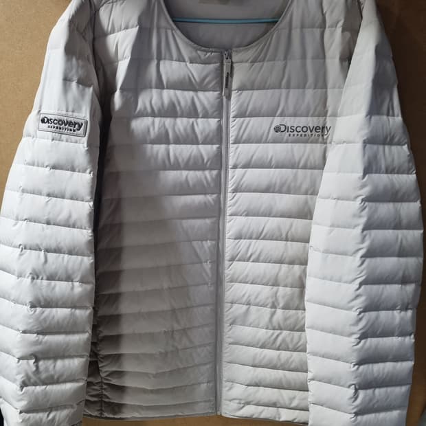 디스커버리 남성 경량 구스패딩 