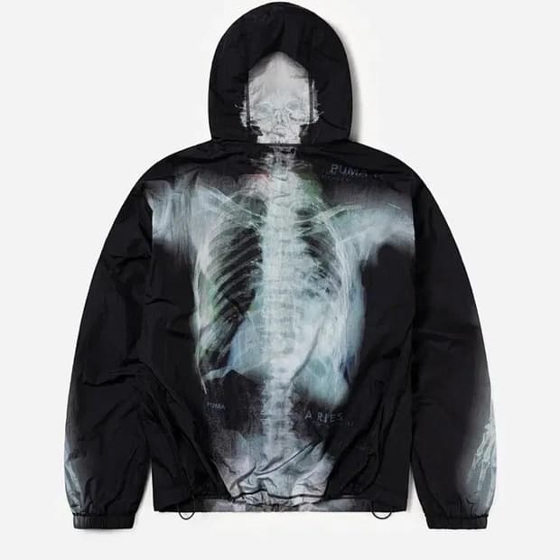 [XL] 푸마 x 에리즈 스켈레톤 바람막이 팬츠 셋업