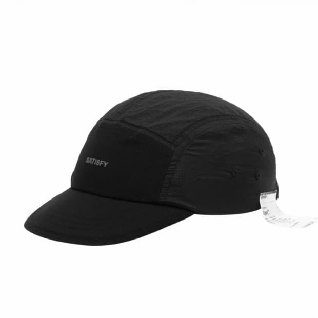 [os] 새티스파이 리포제스드 리피 트레일 캡 블랙 satisfy