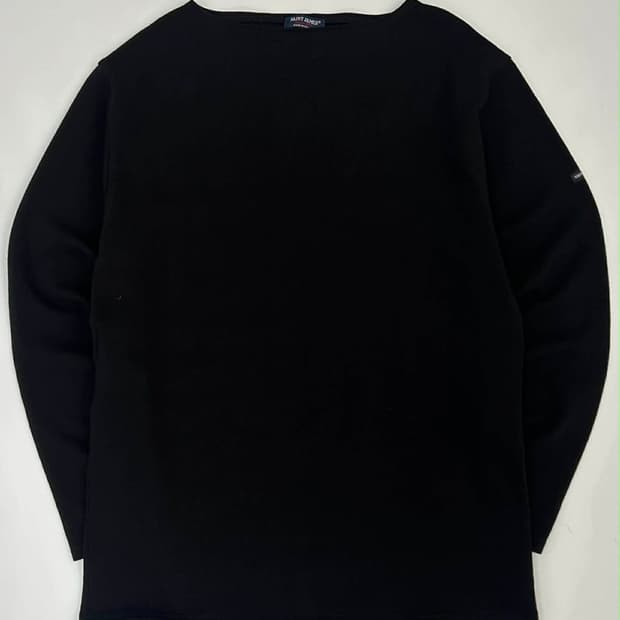 [L] 세인트 제임스 세바 보트넥 롱슬리브 긴팔 티셔츠