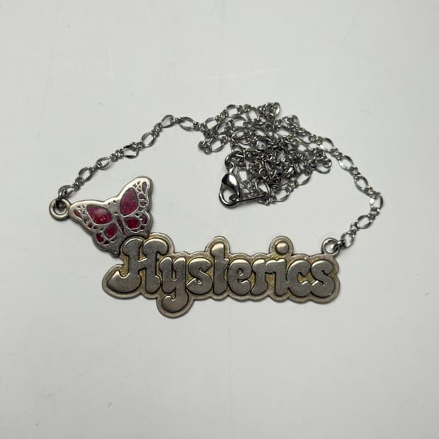 2001 히스테릭 글래머 아카이브 나비 체인 목걸이