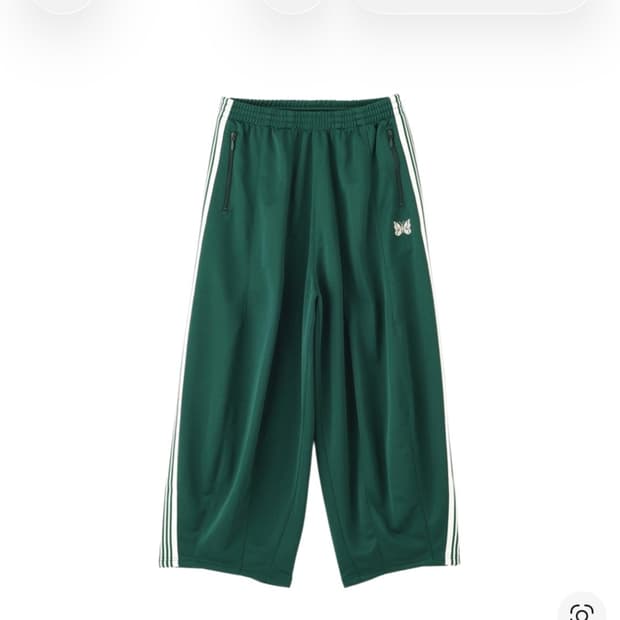 니들스 hd 트랙팬츠 m 그린 새상품