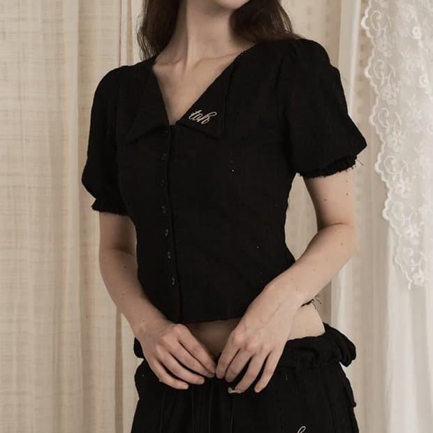toh 티오에이치 lea blouse