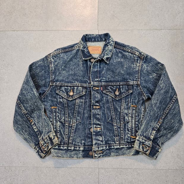 80's made in usa 리바이스 데님 자켓 M