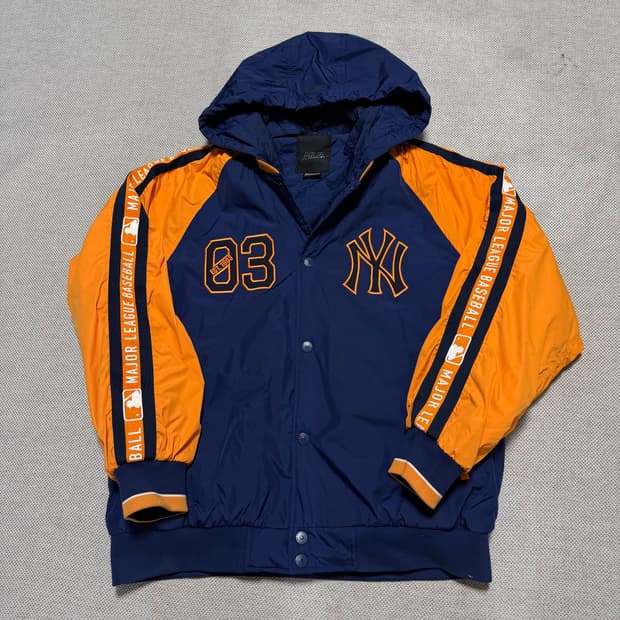 MLB 뉴욕 양키스 후드 봄버 자켓