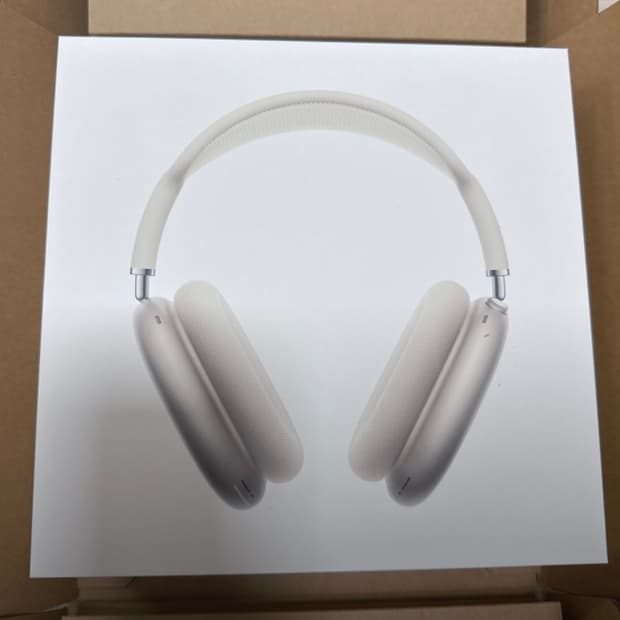 새제품 에어팟맥스 스타라이트