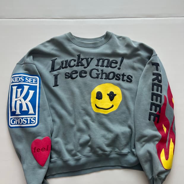 [xl] cpfm 칸예 키드커디 머천 스웻셔츠