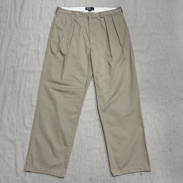 폴로랄프로렌 빈티지 투턴 치노팬츠 36