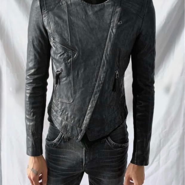 램스킨 라이더 레더 자켓