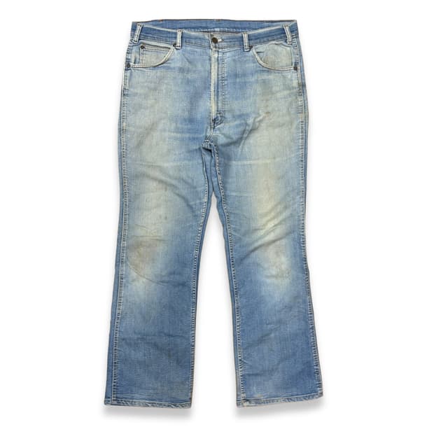 1980' 리바이스 포 맨 플레어 데님 팬츠 35