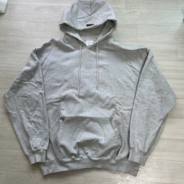 디스이즈네버댓 후드티 XL