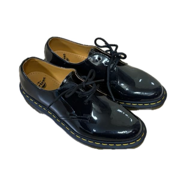 닥터마틴 블랙 페이턴트 더비슈즈 270