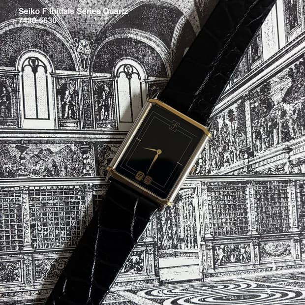 1980s Seiko F Initial Watch