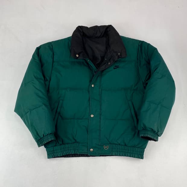 90s 나이키 퓨추라 리버시블 푸퍼 다운  숏 패딩 (110)