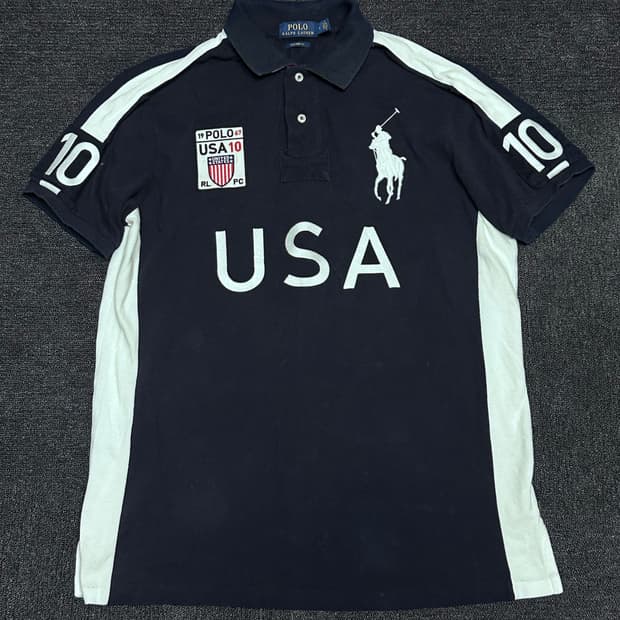폴로 Ralph Lauren USA  Rugby Logo L사이즈 