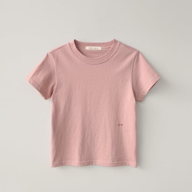 낫띵리튼 티나 코튼 반팔 티셔츠 핑크