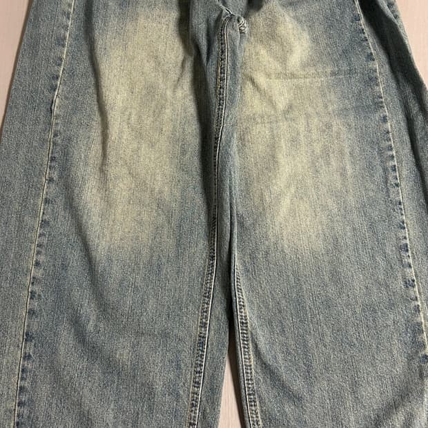 빈티지 와이드 핀턱 팬츠