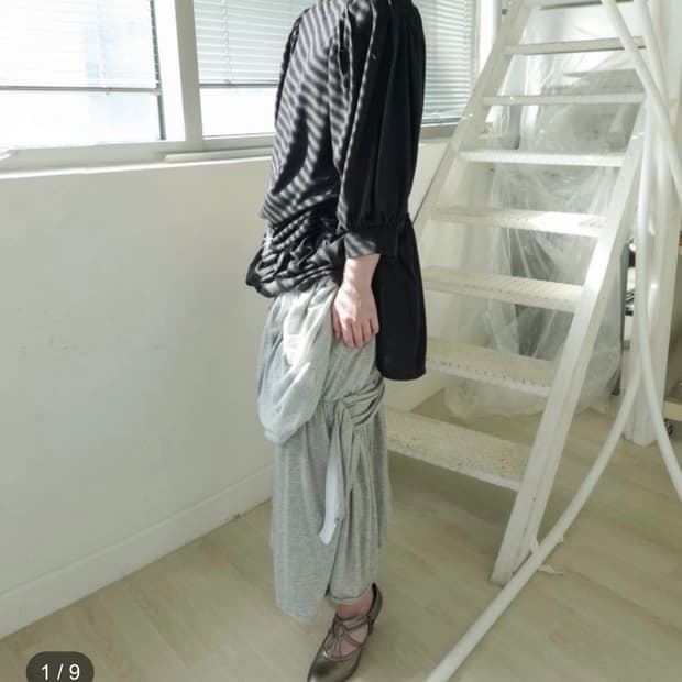 에옹쓰 아르누보 드레스 블랙