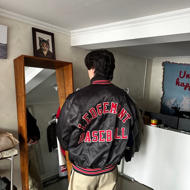 Holloway LEDGEMONT BASEBALL 사틴 바시티 자켓