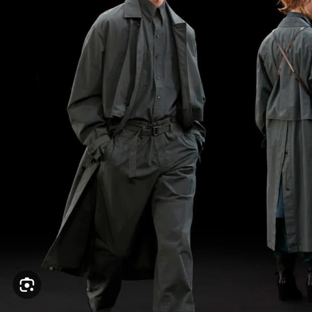 르메르 트렌치팬트 딥포레스 48