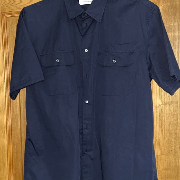 유니온블루 투포켓 선데이 셔츠 M